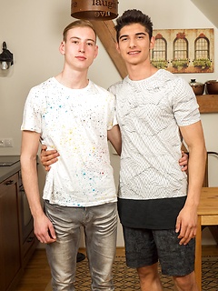 Casper Ivarsson fucked buy his hung buddy Jared Shaw by BF Collection by BF Collection image #1