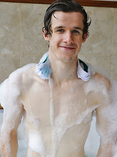Brad Hunter's horny hot tub shoot by Bentley Race by Bentley Race image #20