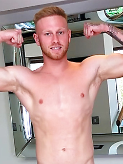 Straight Young Stud Ethan gets his 1st Manhandling by English Lads by English Lads image #4