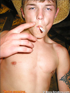 Jeremiah Johnson & Devon in the barn by Boys Smoking by Boys Smoking image #3