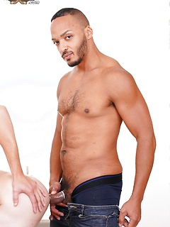 Bar Addison Dillon Diaz and Ray Diesel fuck by Blacks On Boys by Blacks On Boys image #12