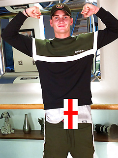 Cheeky Lad Flynn Peacock Wanks his Huge 8 Inch Cock & Cums for the 2nd Time!! by English Lads by English Lads image #2