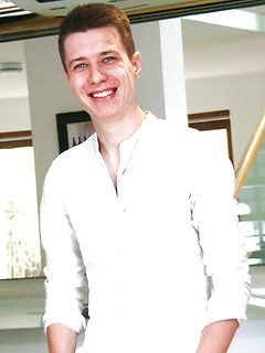 Tall Young & Lean Zack Hanson Wanks his Long Uncut Cock & Pumps his Hole with a Dildo! by English Lads by English Lads image #2