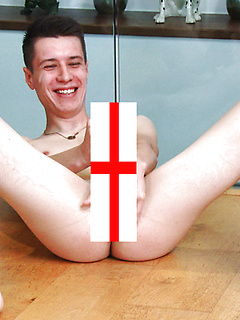 Tall Young & Lean Zack Hanson Wanks his Long Uncut Cock & Pumps his Hole with a Dildo! by English Lads by English Lads image #9