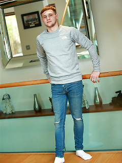 Athletic Young Footballer Danny Shows off his Lean Body by English Lads by English Lads image #1