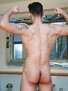 Muscular Athlete Cristian Wanks his Big Uncut Cock & Squirts Jizz Everywhere! by English Lads by English Lads image #12