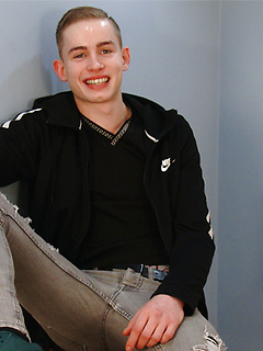 Straight Young & Very Hung Carter's 1st Man Wank & he Cum's Bucket Loads! by English Lads by English Lads image #2