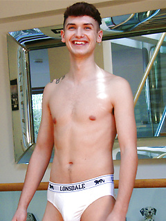 Young Straight Lad Charlie Wanks his Big Uncut Cock & Shoots Jizz Everywhere! by English Lads by English Lads image #4