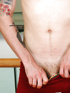 Straight Rugby Player Patrick Wanks his Uncut Cock & Pumps his Ass with a Dildo & Cums Loads! by English Lads by English Lads image #11
