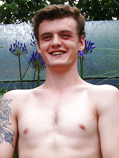 Straight Young Boxer Kieran Wanks his Thick Uncut Cock & Shoots his Load! by English Lads by English Lads image #2
