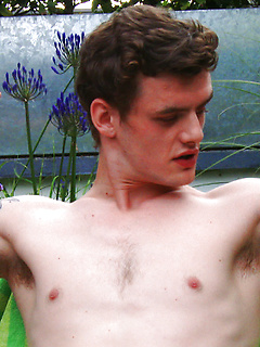 Straight Young Boxer Kieran Wanks his Thick Uncut Cock & Shoots his Load! by English Lads by English Lads image #4