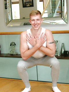 Straight Young Christian Wanks his Massive 9 Inch Uncut Cock & Squirts a Load of Cum! by English Lads by English Lads image #3