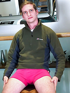 Young Straight Vaughan Wanks his Solid Uncut Cock & Squirts a Huge Load Everywhere!