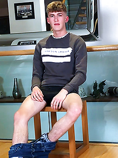 Straight Slim & Toned Jameson Shows off his Body & Wanks his Big Uncut Cock & Shoots his Load! by English Lads by English Lads image #3