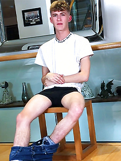 Straight Slim & Toned Jameson Shows off his Body & Wanks his Big Uncut Cock & Shoots his Load! by English Lads by English Lads image #7