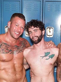 Hugh Hunter, Brad Kalvo and Jackson Fillmore fuck by Breed Me Raw by Breed Me Raw image #10