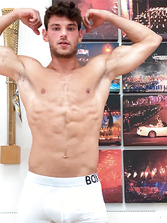 Young Straight & Extremely Muscular Lad by English Lads by English Lads image #1