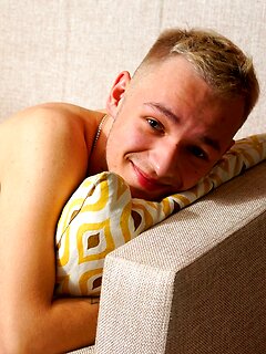 Sexy boy shows his cute hairy ass by Doggy Boys by Doggy Boys image #1