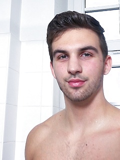 Straight uncut boy stroke his cock and shows dick by BadPuppy by BadPuppy image #13