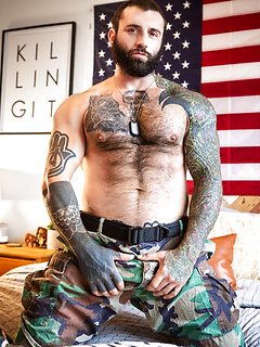 Military instructor Edward Terrant fucking Markus Kage - a skinny rookie by Men by Men image #2