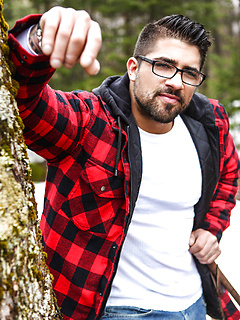 Woodsmen Ryan Bones & Dustin Holloway go gay after a hard day in the woods by Men by Men image #4