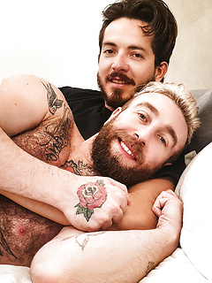 Muscled hunks Aitor Fornik and Manuel Scalco fucking by Men by Men image #20