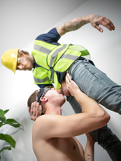 Benjamin Blue, Bo Sinn bareback fuck by Men by Men image #10