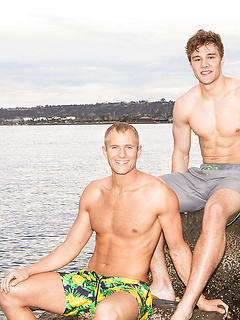 Gay stud Sly lets his friend Blake give him a blowjob and fucks him hard by SeanCody by SeanCody image #1