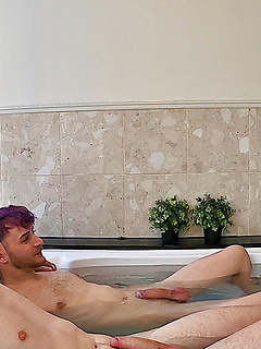 Hot tub sex with Dylan and Nate by Bentley Race by Bentley Race image #3