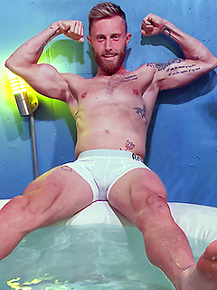 Straight Hairy Hunk Cameron