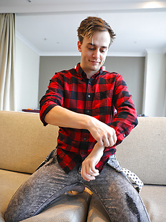 Aussie boy Bailey is getting naked by Bentley Race by Bentley Race image #3