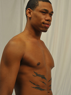 Kevin - Solo. Black boy jacking off dick. by Dominic Ford by Dominic Ford image #4
