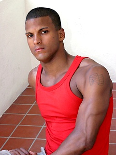 Joel - ebony latino guy jacking off his big dick by Finest Latin Men by Finest Latin Men image #5