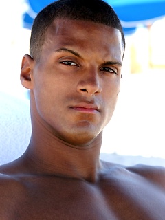 Joel - ebony latino guy jacking off his big dick by Finest Latin Men by Finest Latin Men image #10