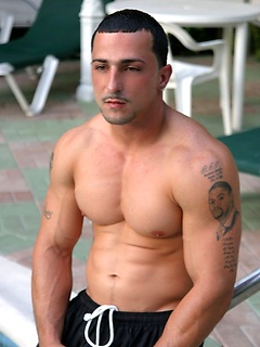 Muscle latin guy Chris Principe jacking off dick by Finest Latin Men by Finest Latin Men image #5