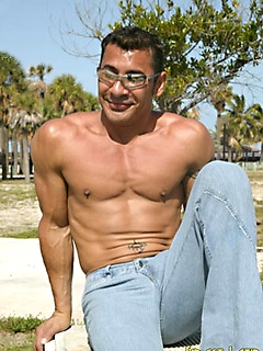 Hot muscle man Orlando outdoors by Finest Latin Men by Finest Latin Men image #3
