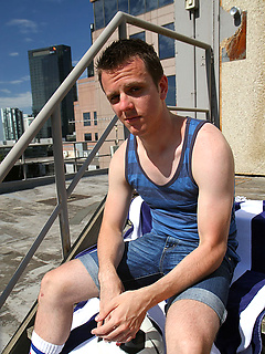 Brent Tyler\\\'s first time naked out in the city by Bentley Race by Bentley Race image #1