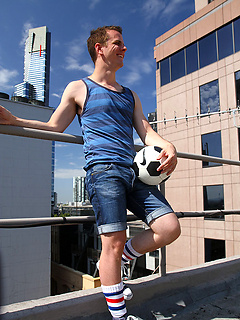 Brent Tyler\\\'s first time naked out in the city by Bentley Race by Bentley Race image #4