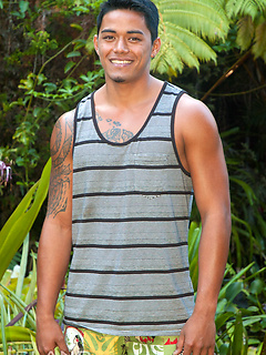 Keoni - Handsome Hawaiian Brown Boy with a Bubble Butt!