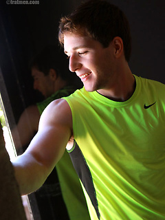 Young college athlete Jonah by Frat Men by Frat Men image #15