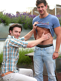 Straight Hunk Doug fucks his First Guy and Justin gets it Good and Rough from Doug\'s Massive Uncut Tool! by English Lads by English Lads image #3