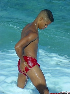 Black young twink with wash board abs and thick cock by Mount Equinox by Mount Equinox image #2