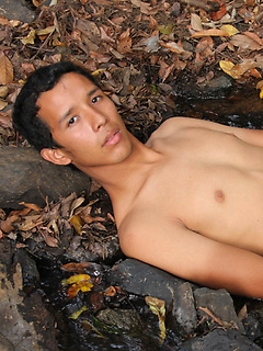 Latin boy Marco wanking off his cock by Tribal Twinks by Tribal Twinks image #4