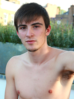Lean and Toned Young Pup Jorge What a Beautiful Erect Uncut Cock! by English Lads by English Lads image #6