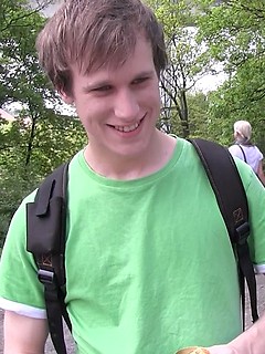 Czech Hunter 49. Czech boy sucking off cock outdoors. by Czech Hunter by Czech Hunter image #1