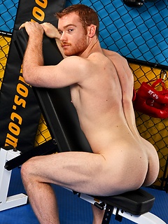 James Jamesson plays with his cock