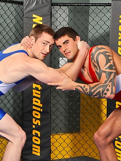Hot athletes Tyler Torro and Rick McCoy wrestling fucking by Nextdoor Buddies by Nextdoor Buddies image #2