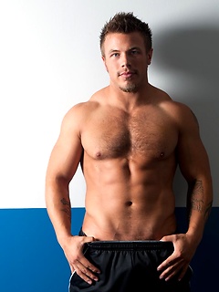 Dan Darlington is a walking mountain of muscle with a huge fucking dick.