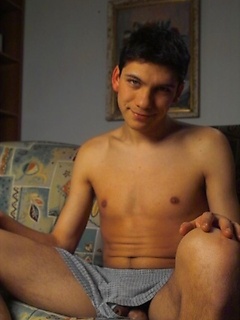 Sexy Brazilian twink exposing his tight hole and hard uncut cock. by Mount Equinox by Mount Equinox image #5