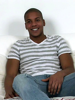 Black boy Channing strokes his uncut dick by Squirtz by Squirtz image #1